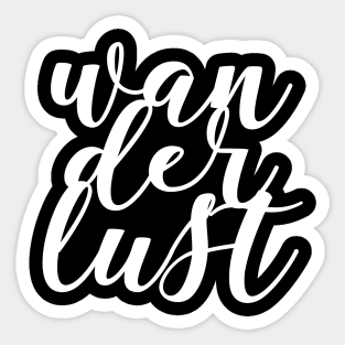 Wanderlust Sticker